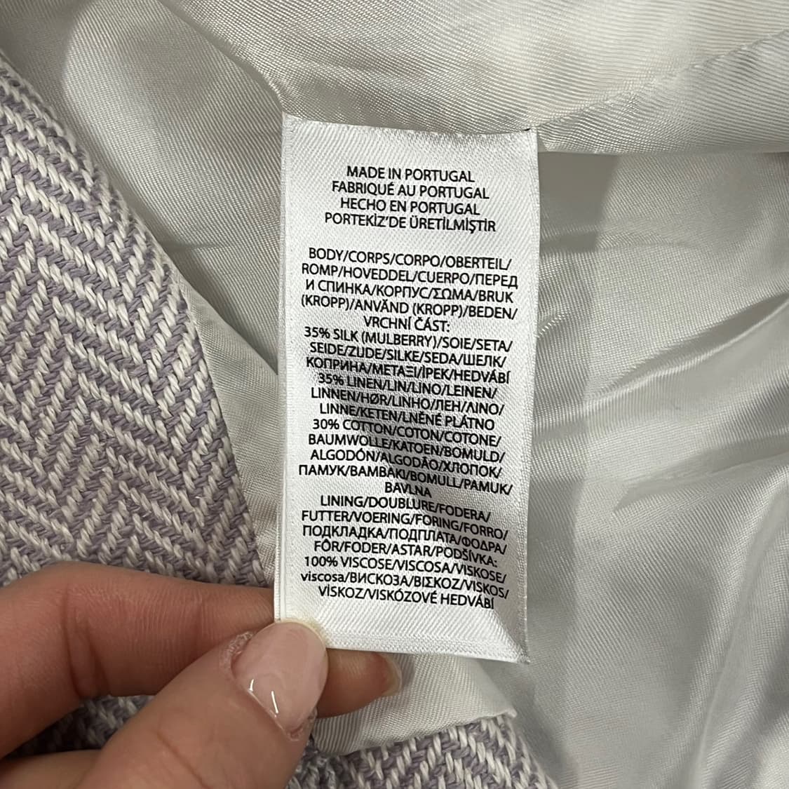 [정품/4] 폴로 랄프로렌 헤링본 블레이저 자켓 b19 상품이미지6