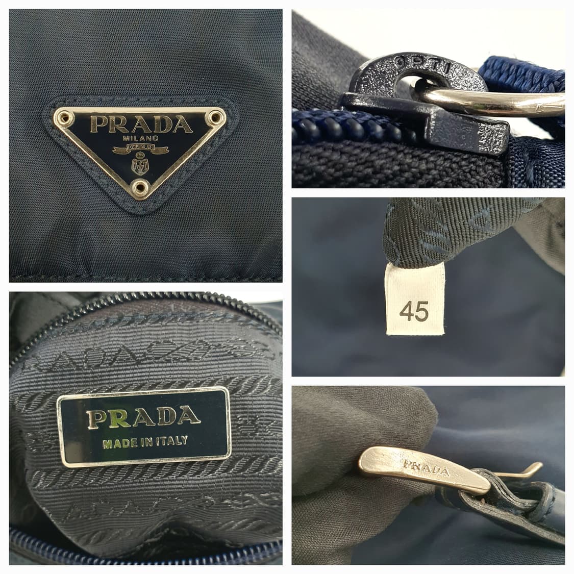 프라다 리나일론 네이비 메신저백 크로스백 숄더백 상품이미지5