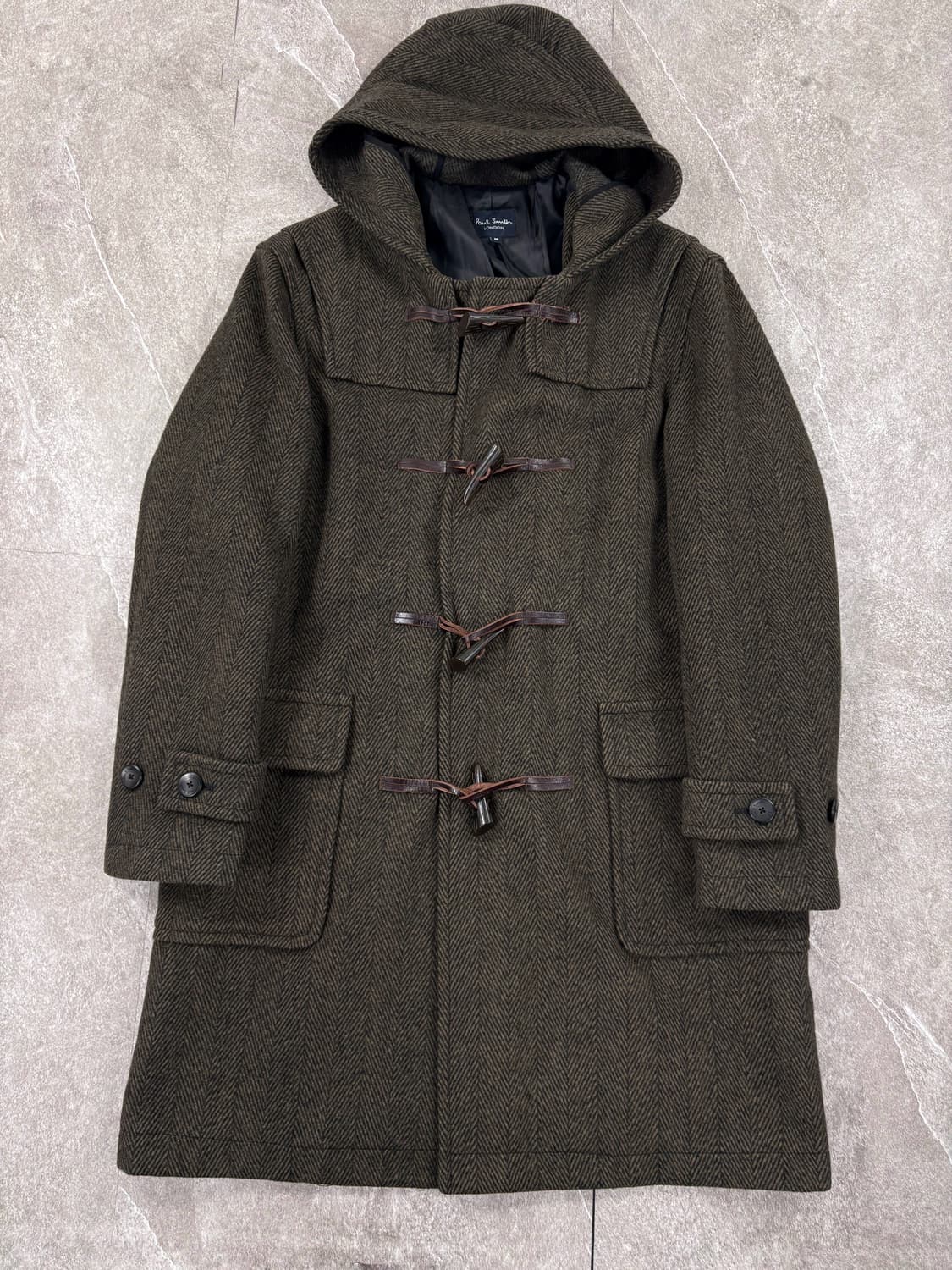 Paul Smith Herringbone Duffle Coat     상품이미지1