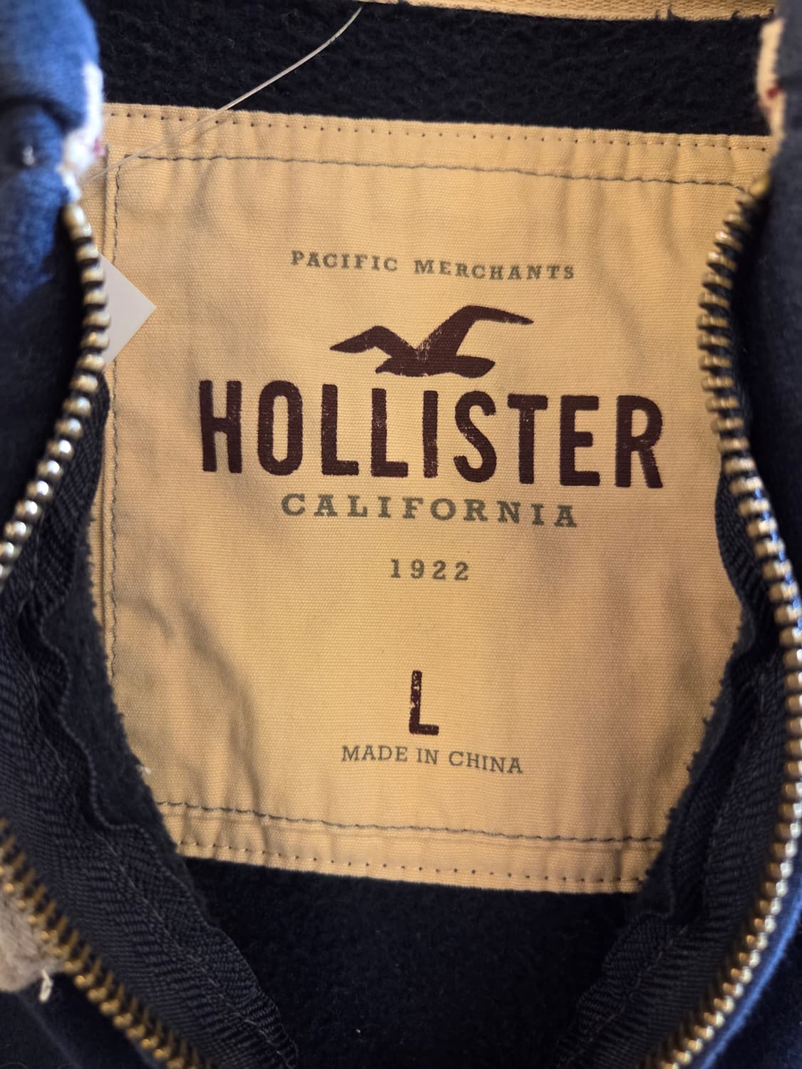 홀리스터 네이비후드집업 상품이미지3