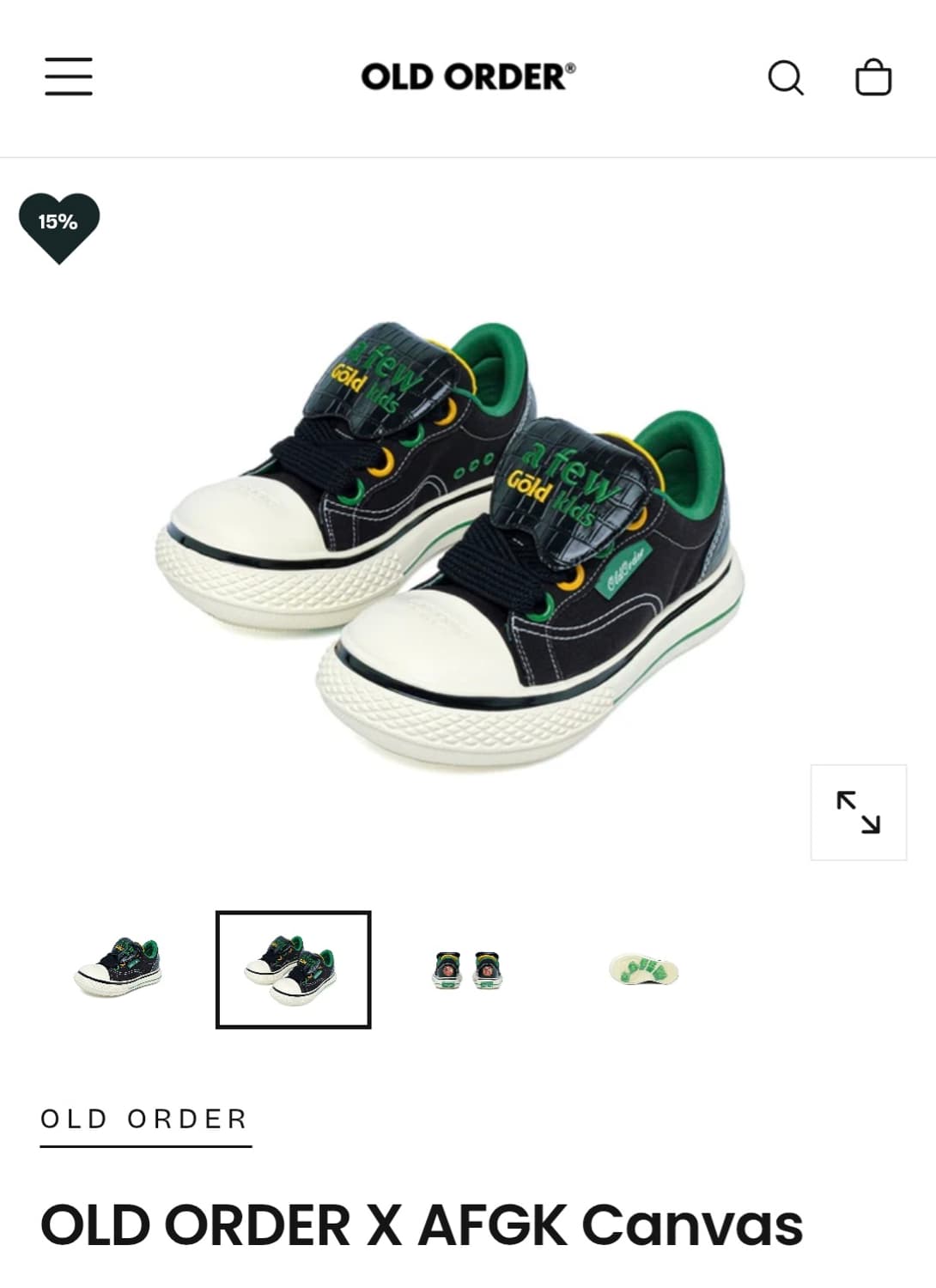 올드오더 old order 캔버스 44사이즈 상품이미지7