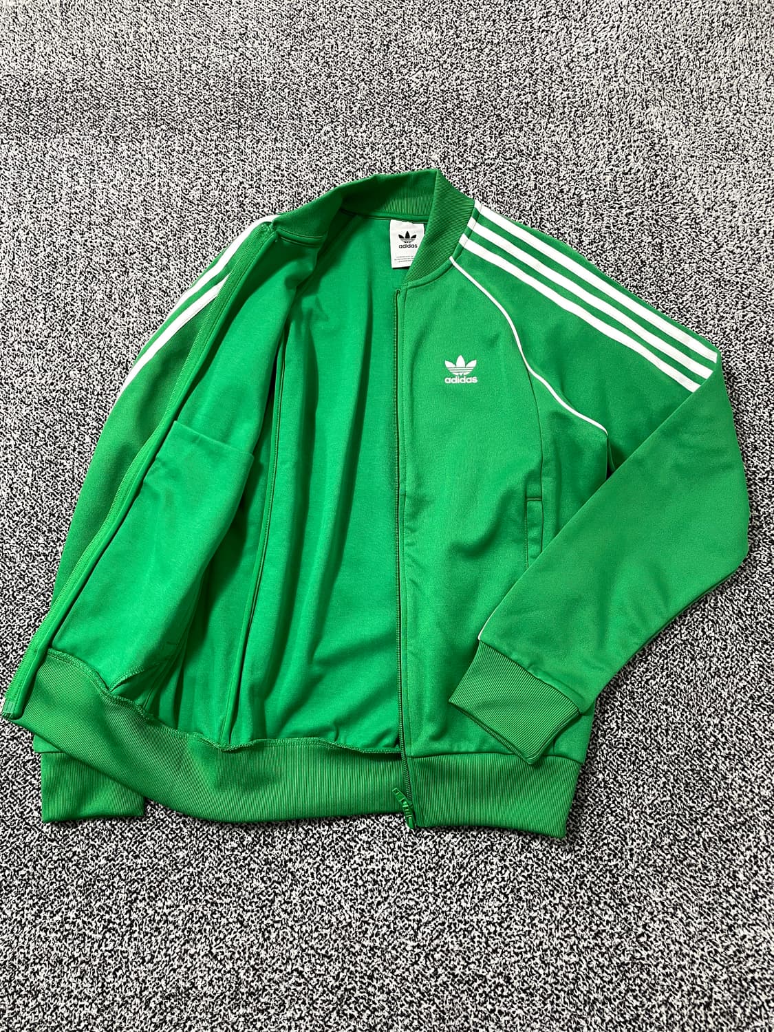 빈티지9. 아디다스 신형 슈퍼스타 트랙탑 져지 그린 상품이미지3