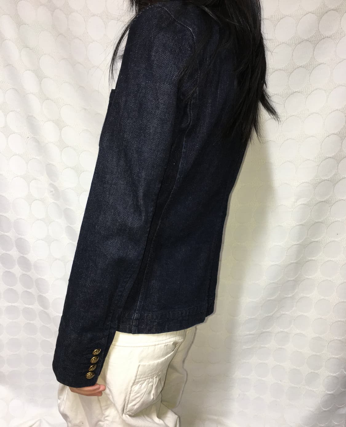 Ralph Lauren 더블 브레스티드 데님 재킷 상품이미지2