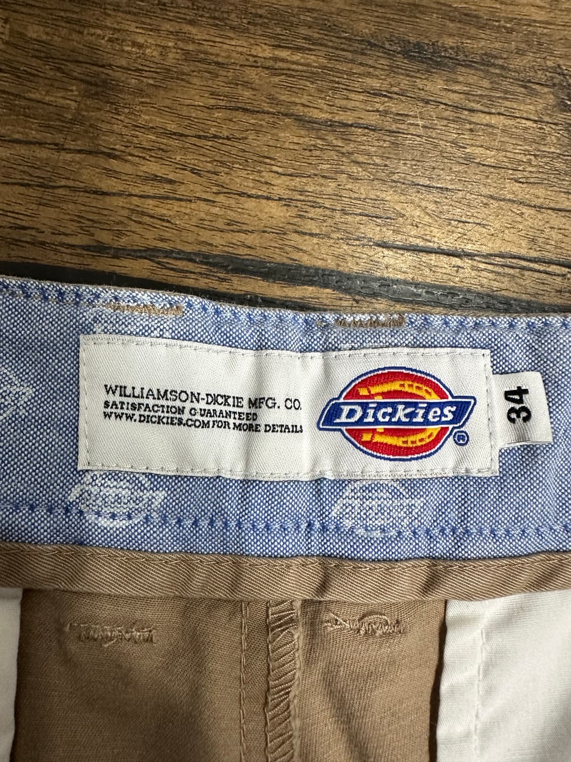 디키즈 베이지 면바지 34x32 상품이미지7