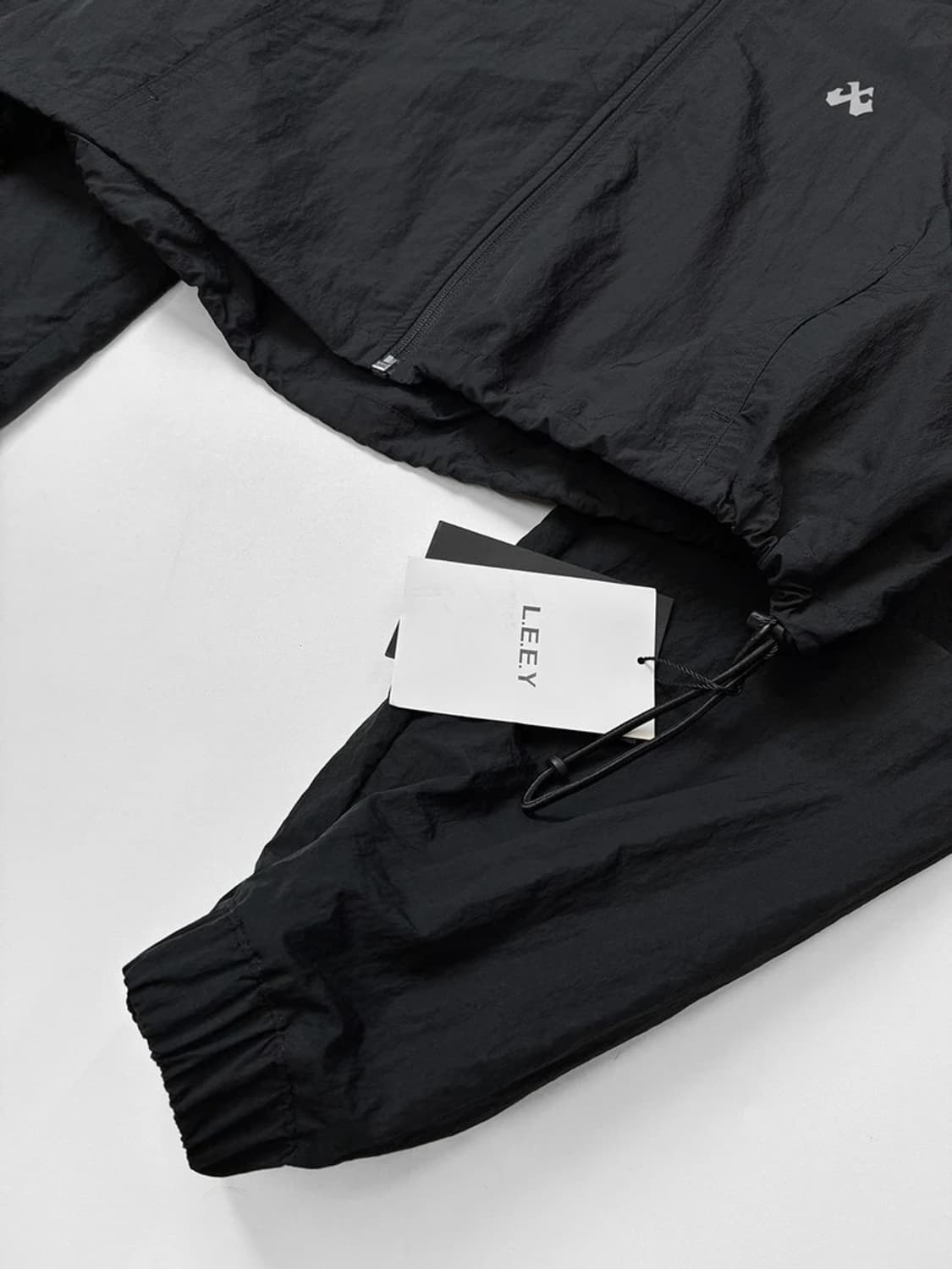 LEEY 윈드쉘 DQOR 크롭 바람막이 자켓 PN5059 상품이미지5