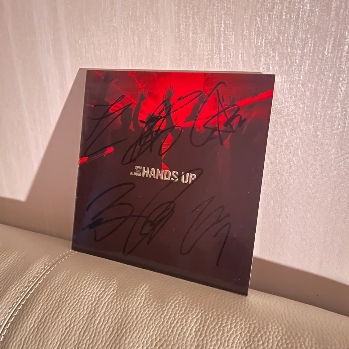 2PM 정규2집 앨범 HANDS UP 멤버전원 친필싸인 CD 상품이미지1