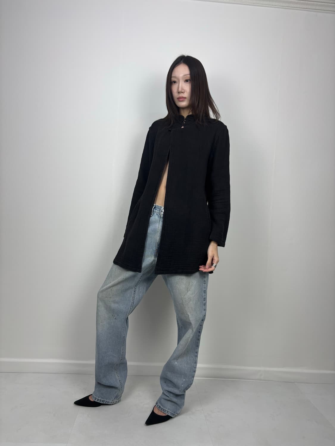 HIGH NECK MANDARIN JACKET 상품이미지5