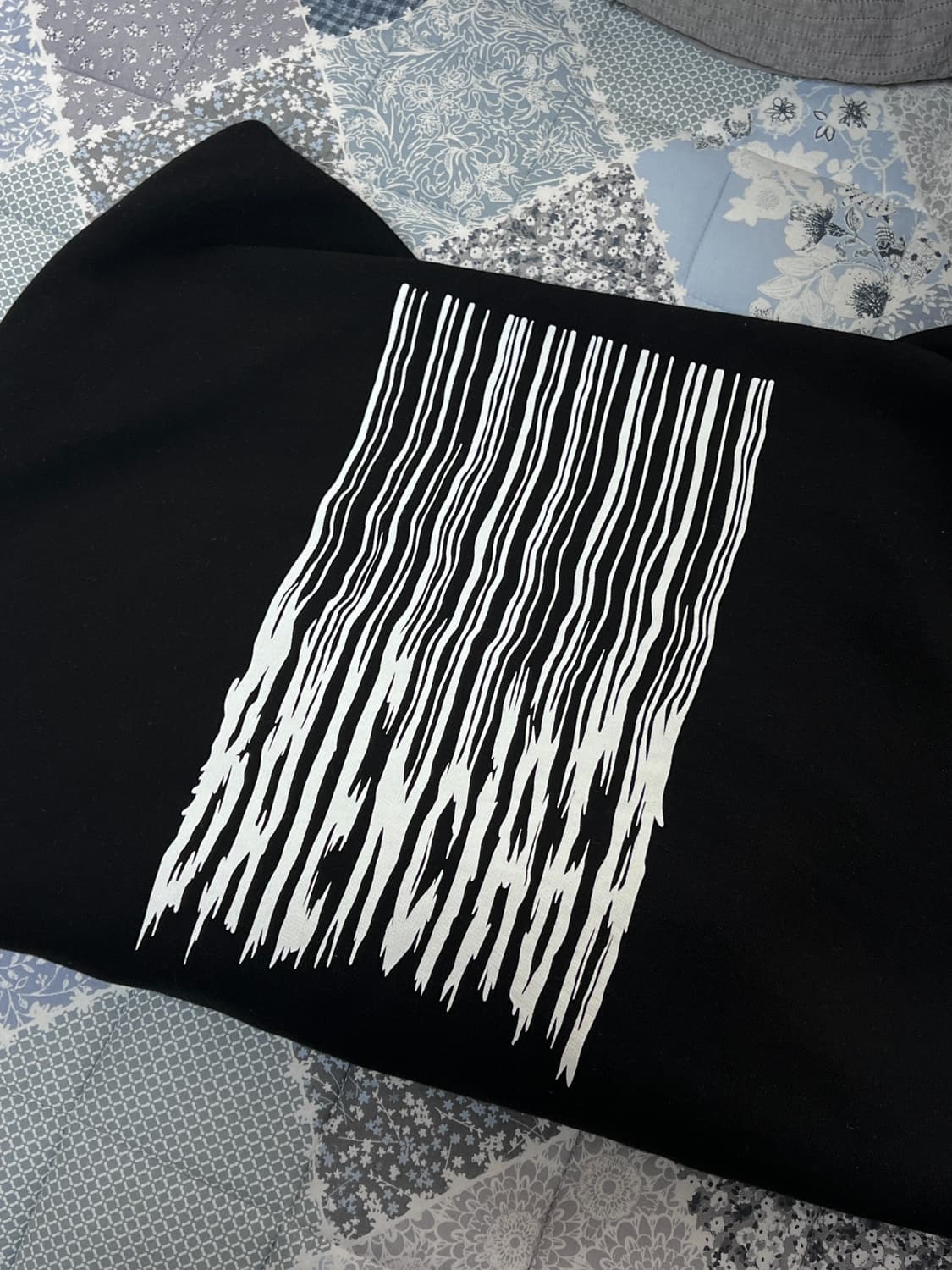 발렌시아가 바코드 후드티 unisex 상품이미지1