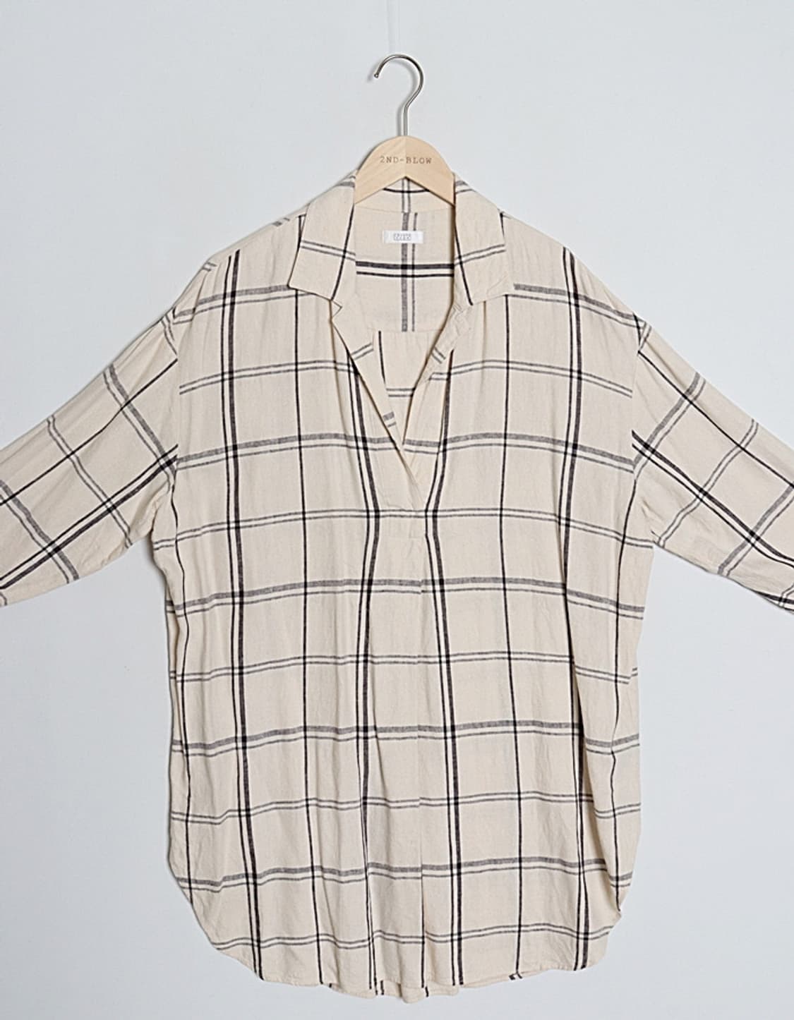 LOWRYS FARM Check Skipper Long Shirts   상품이미지2
