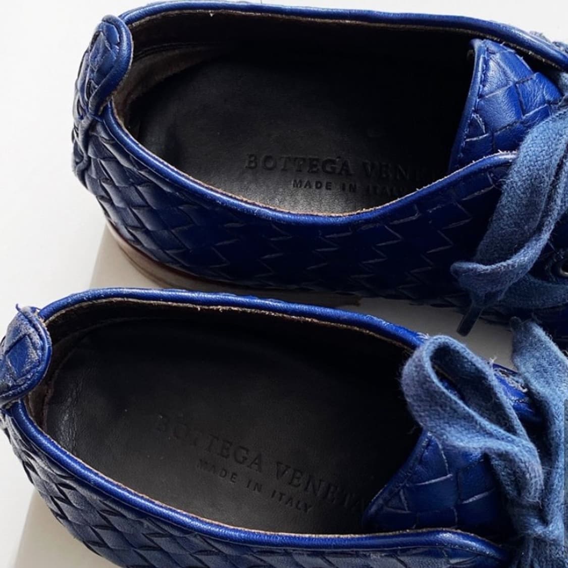 [정품] 보테가베네타 네로 인트레치아토 빈티지 더비슈즈(255) 상품이미지8