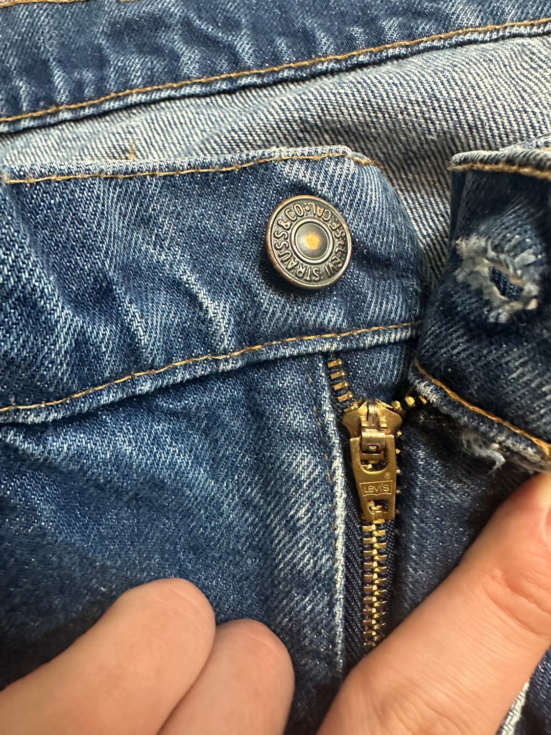 80s 빈티지 리바이스 646 부츠컷(81년) 오렌지탭 상품이미지3