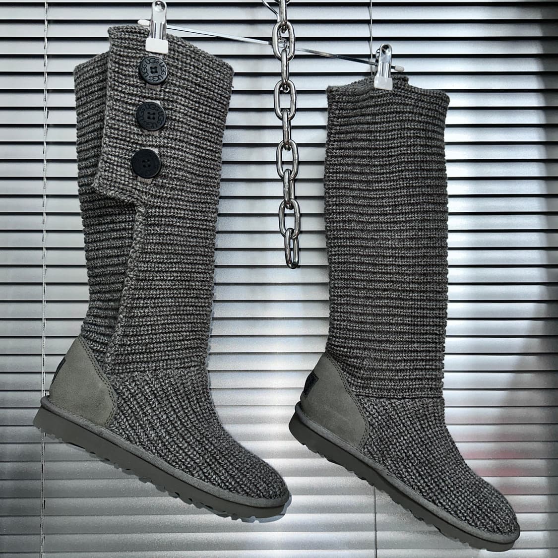 00s 그레이 니트 어그 카디 부츠 상품이미지3