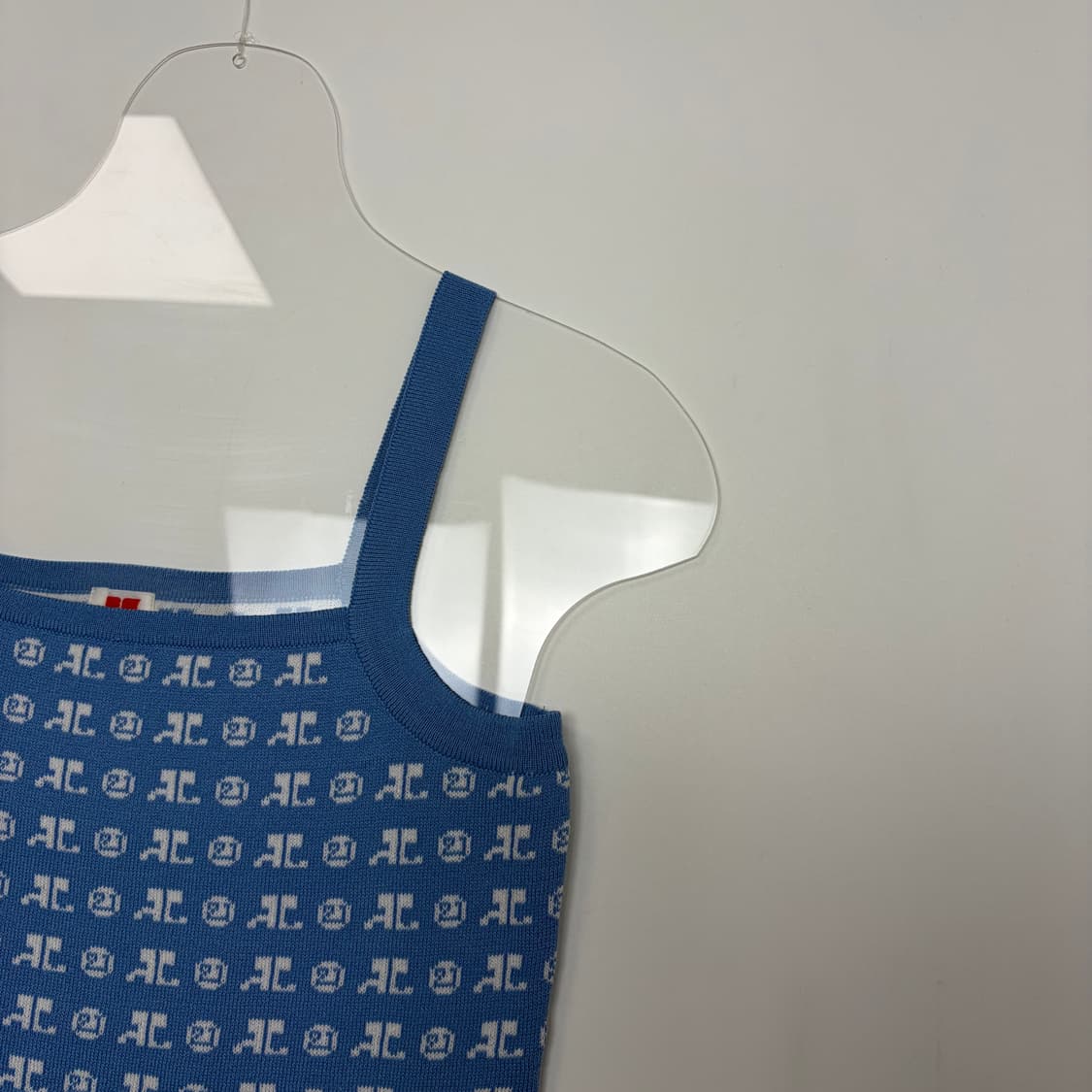 Courreges 꾸레쥬 로고 슬리브리스 나시 민소매 티셔츠 상품이미지4