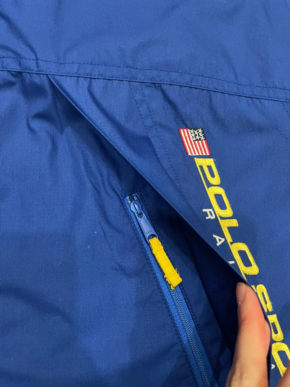 90s 폴로스포츠 플리스 라이너 스키 자켓 점퍼 상품이미지5