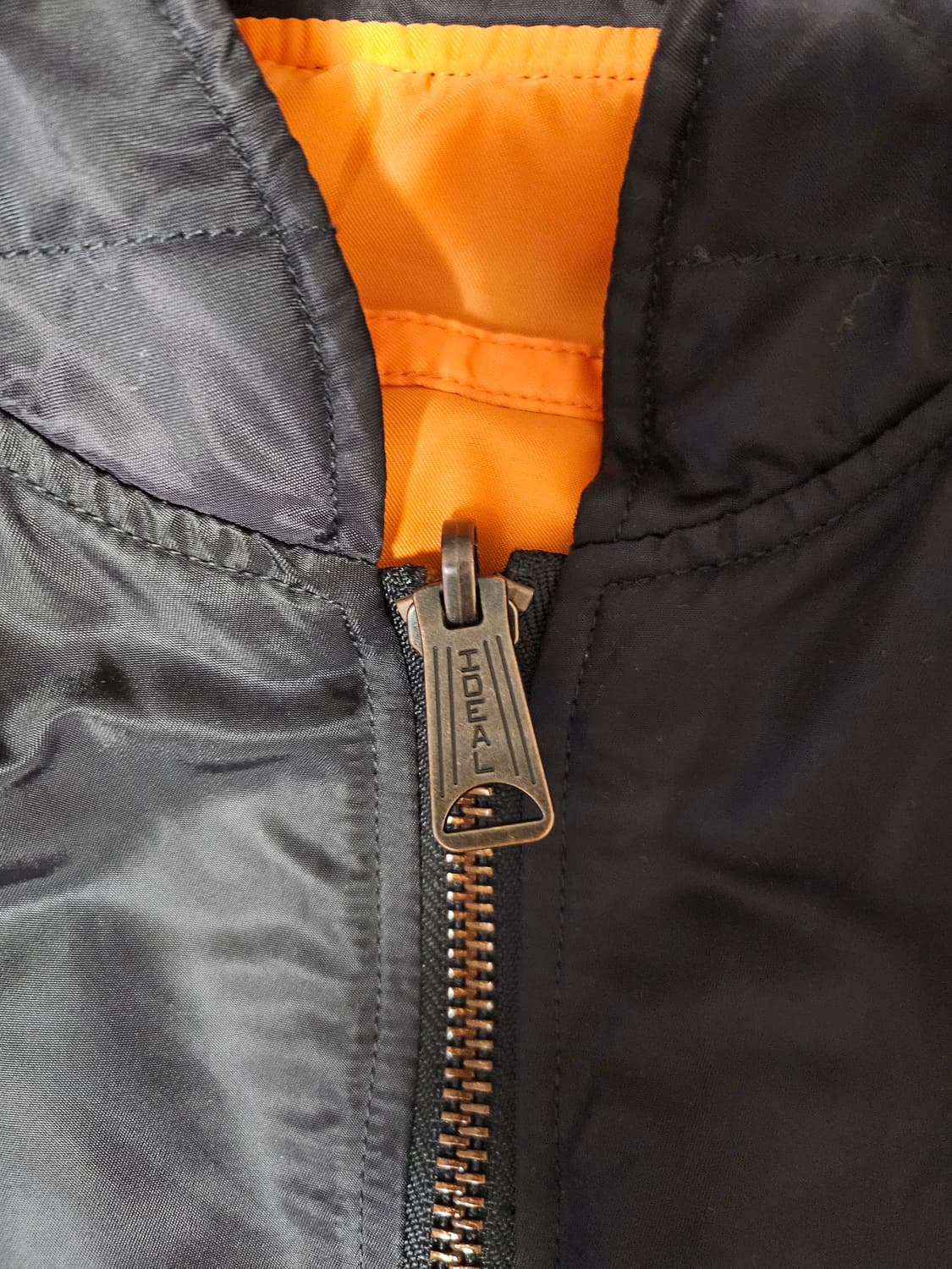 코로나유틸리티 MA-1  BLACK (L사이즈, 새상품) 상품이미지3