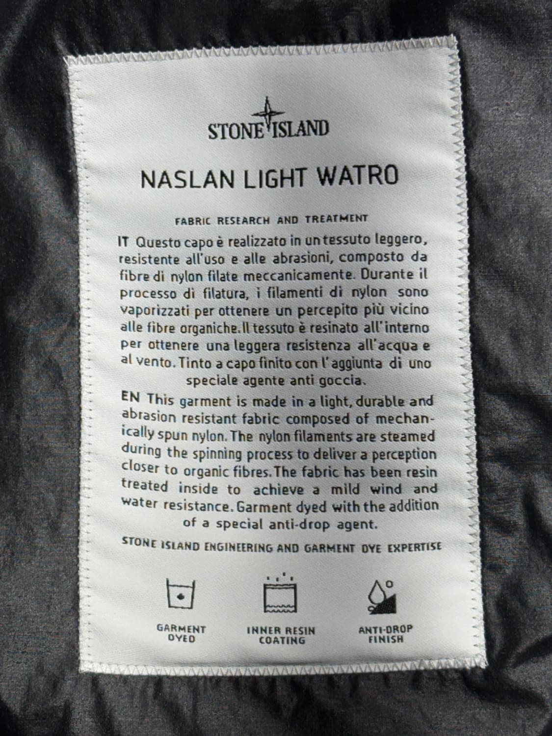 스톤아일랜드 나슬란 후드 집업  상품이미지9