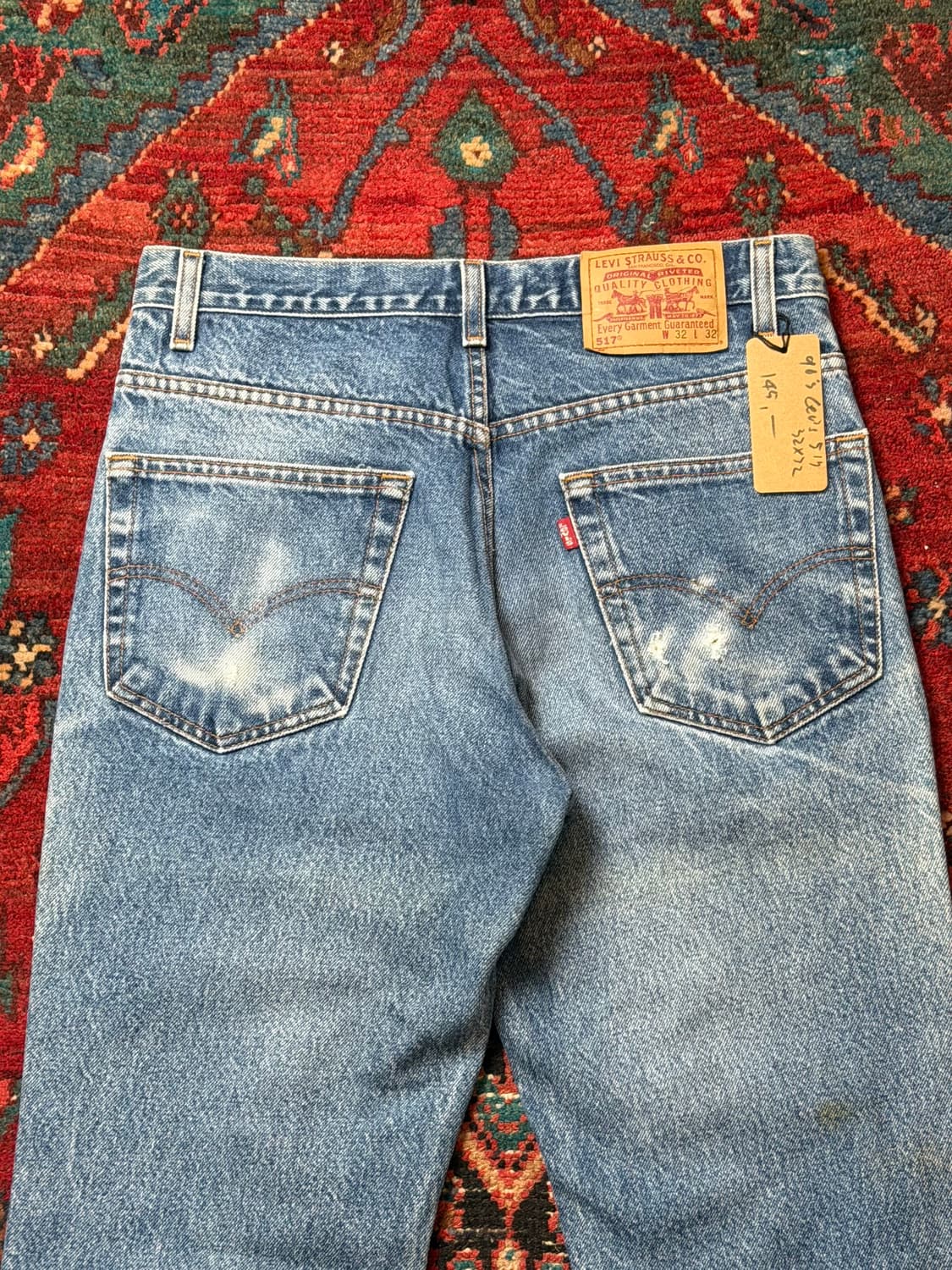 90's USA Made 빈티지 리바이스 517 부츠컷 상품이미지6