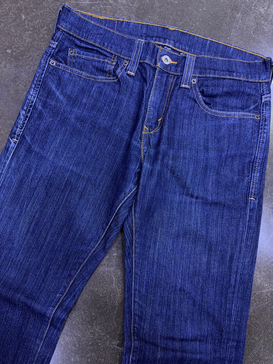 리바이스 511 슬름 스키니핏 헤어라인 워싱 데님팬츠 31 상품이미지3