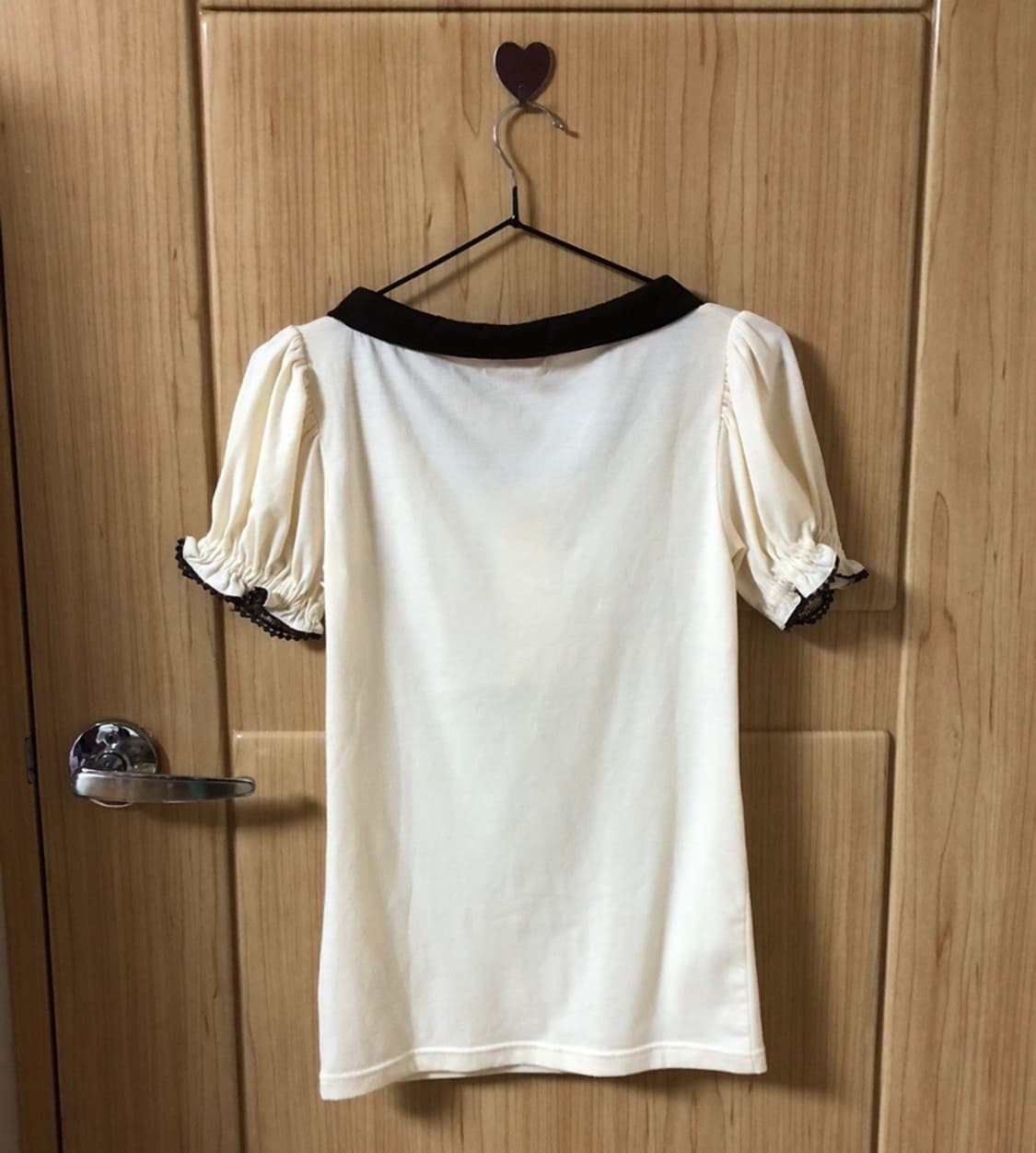 Vintage 💿 LIZLISA cream blous 상품이미지5