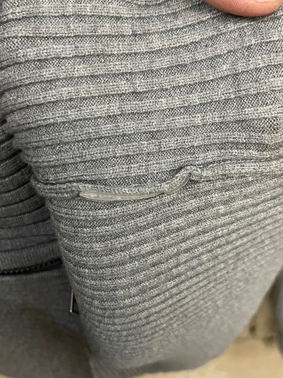 본투윈 머슬핏 니트 집업 상품이미지8