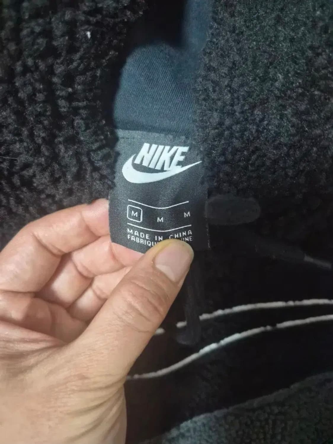 나이키 스우시 뽀글이 후드티 상품이미지6