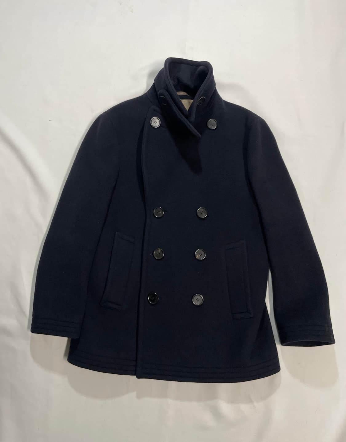 SLWK. 11fw 북포켓 피코트 상품이미지3