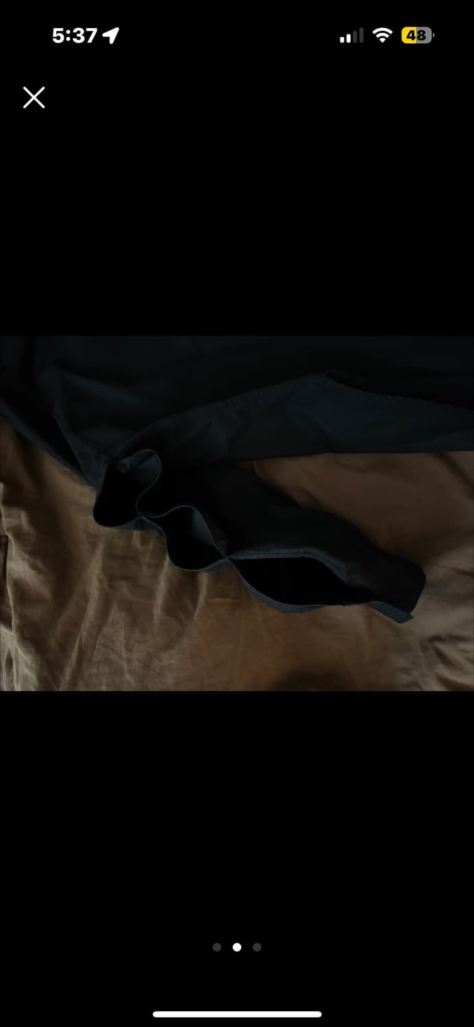 에센셜바이이큐엘 슬릿 셔츠 S  상품이미지3