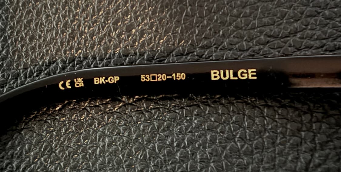 크롬하츠 벌지 블랙/골드 선글라스/안경 상품이미지10