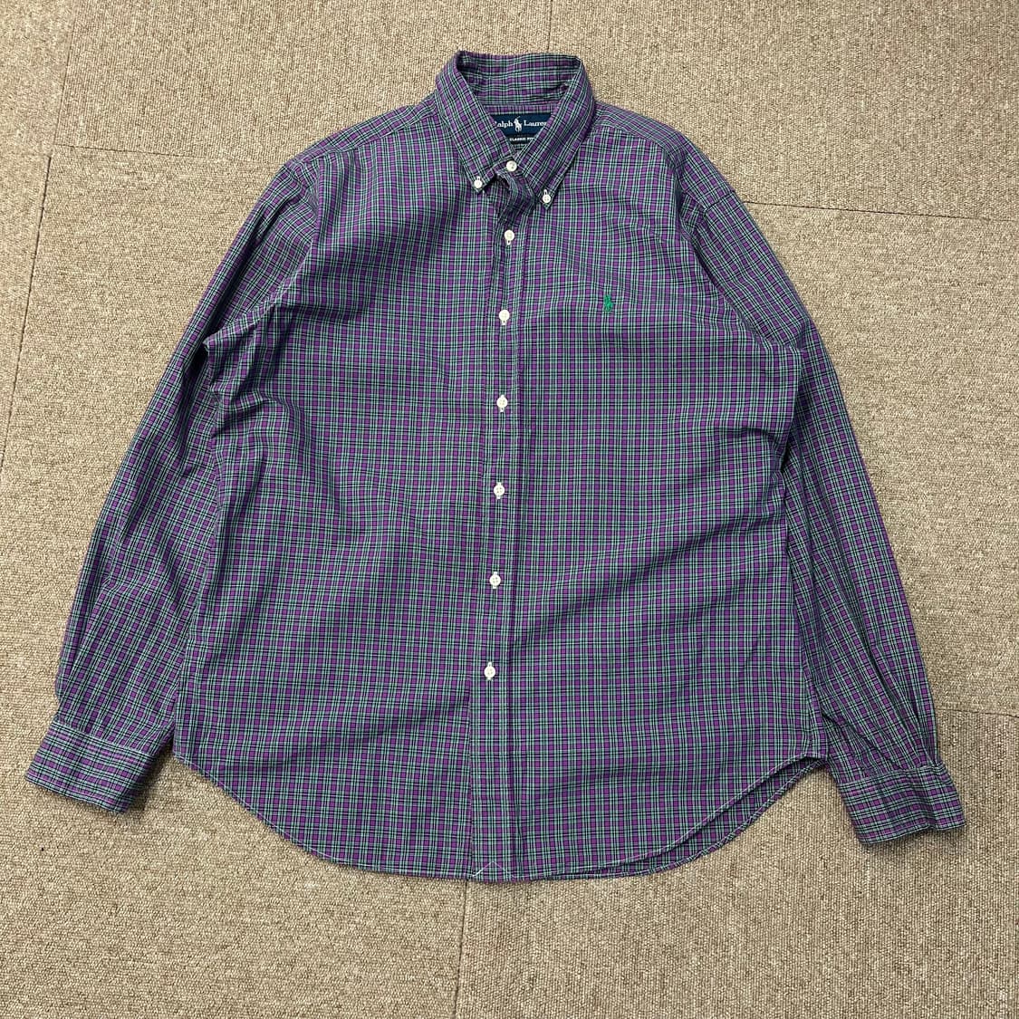 폴로 랄프로렌 체크셔츠 상품이미지2