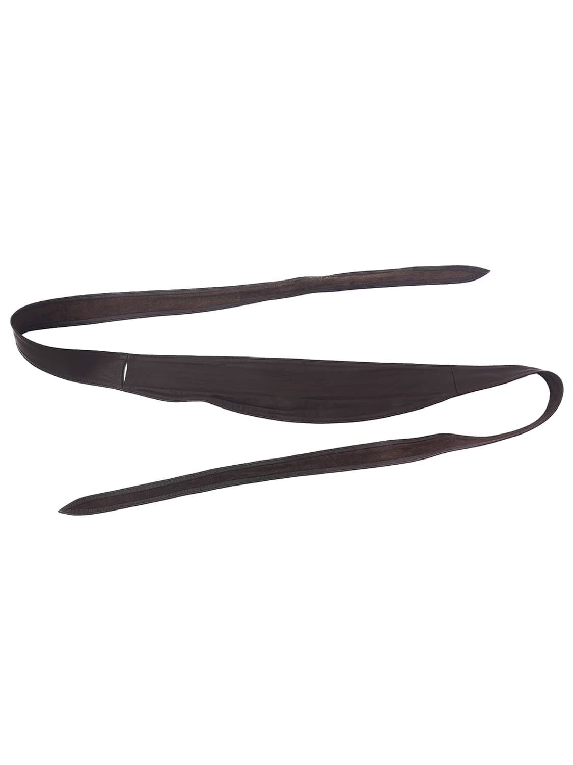 Goa Black Leather Obi Belt 상품이미지3