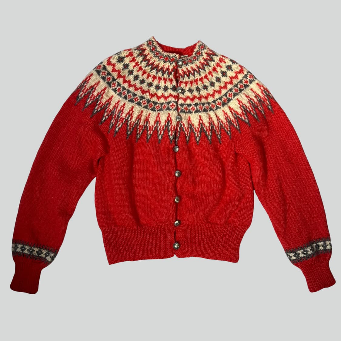 60s~70s WILLIAM SCHMIDT CO OSLO 노르웨이 가디건 상품이미지1