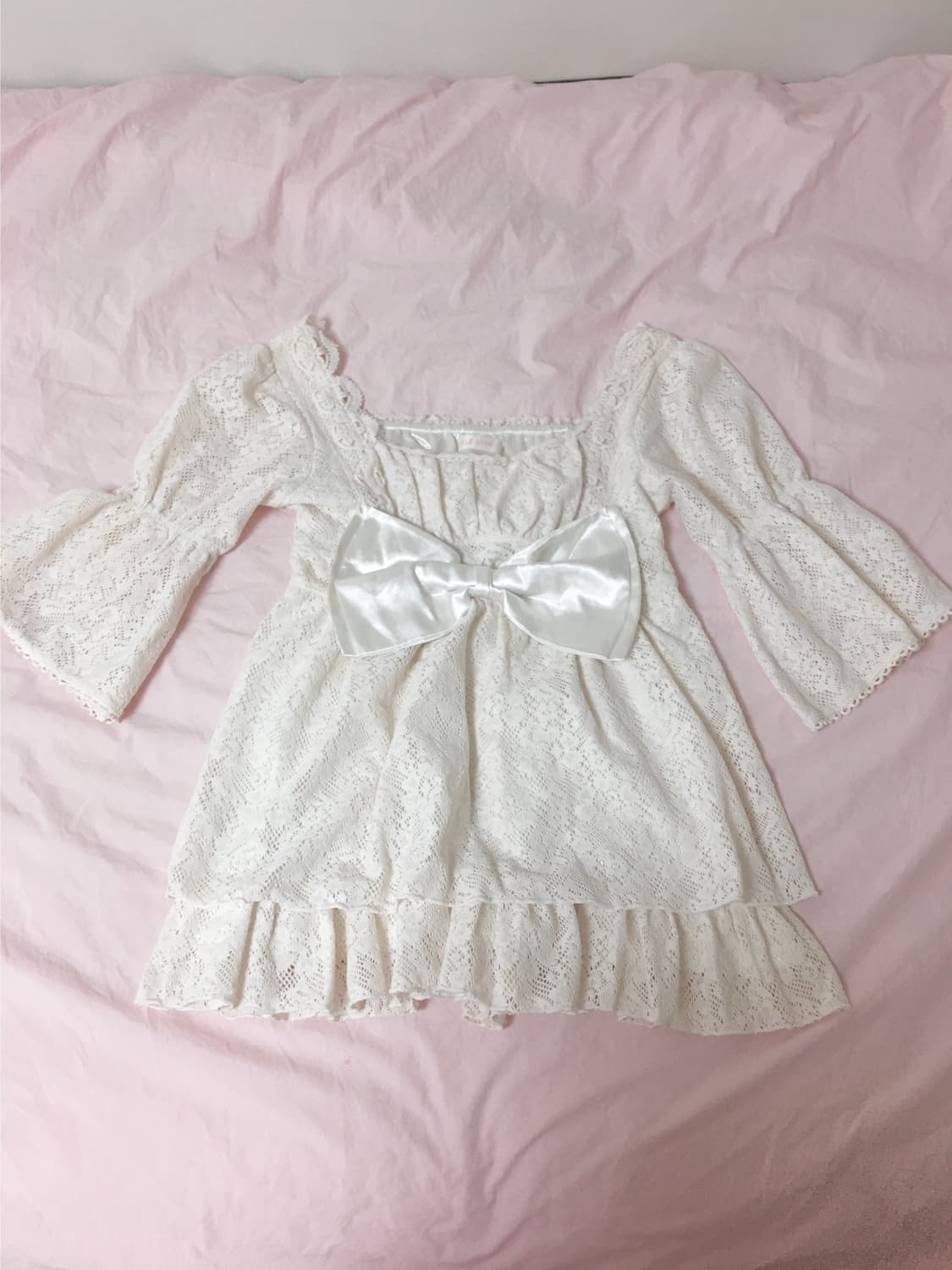 고전 리즈리사 빅리본 레이스 원피스 히메갸루 라떼갸루 트랄라라 잉그니 상품이미지1