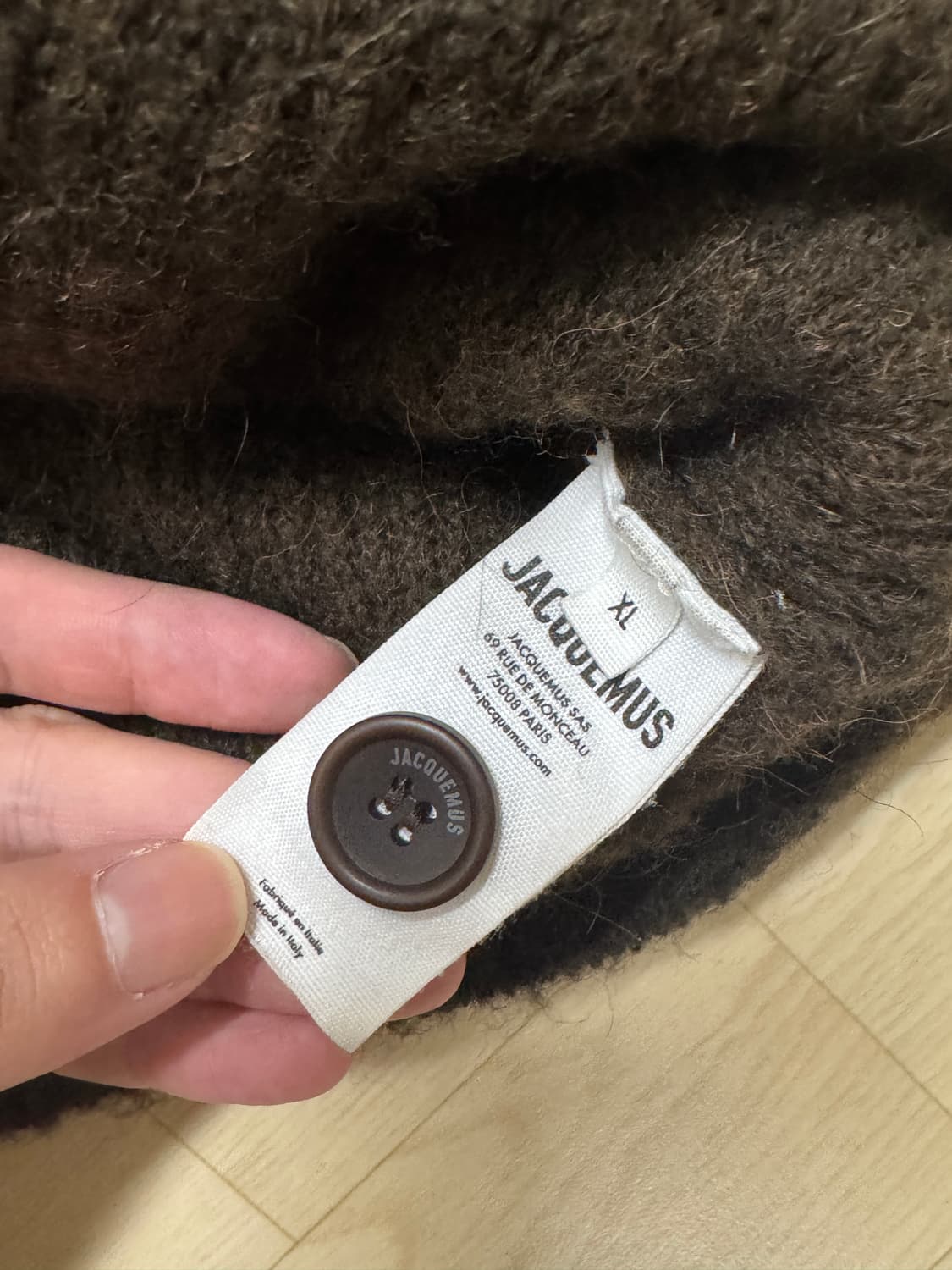 자크뮈스 르파우 가디건(XL) 상품이미지2