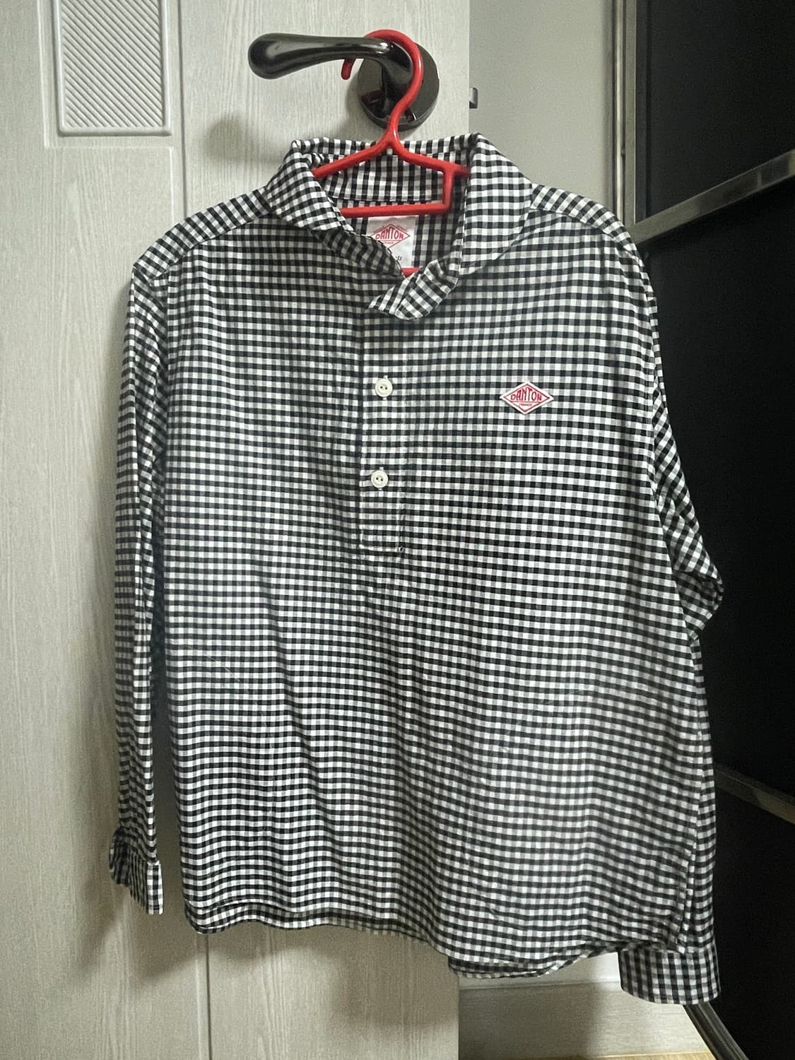 (36) 단톤 체크 셔츠 상품이미지1