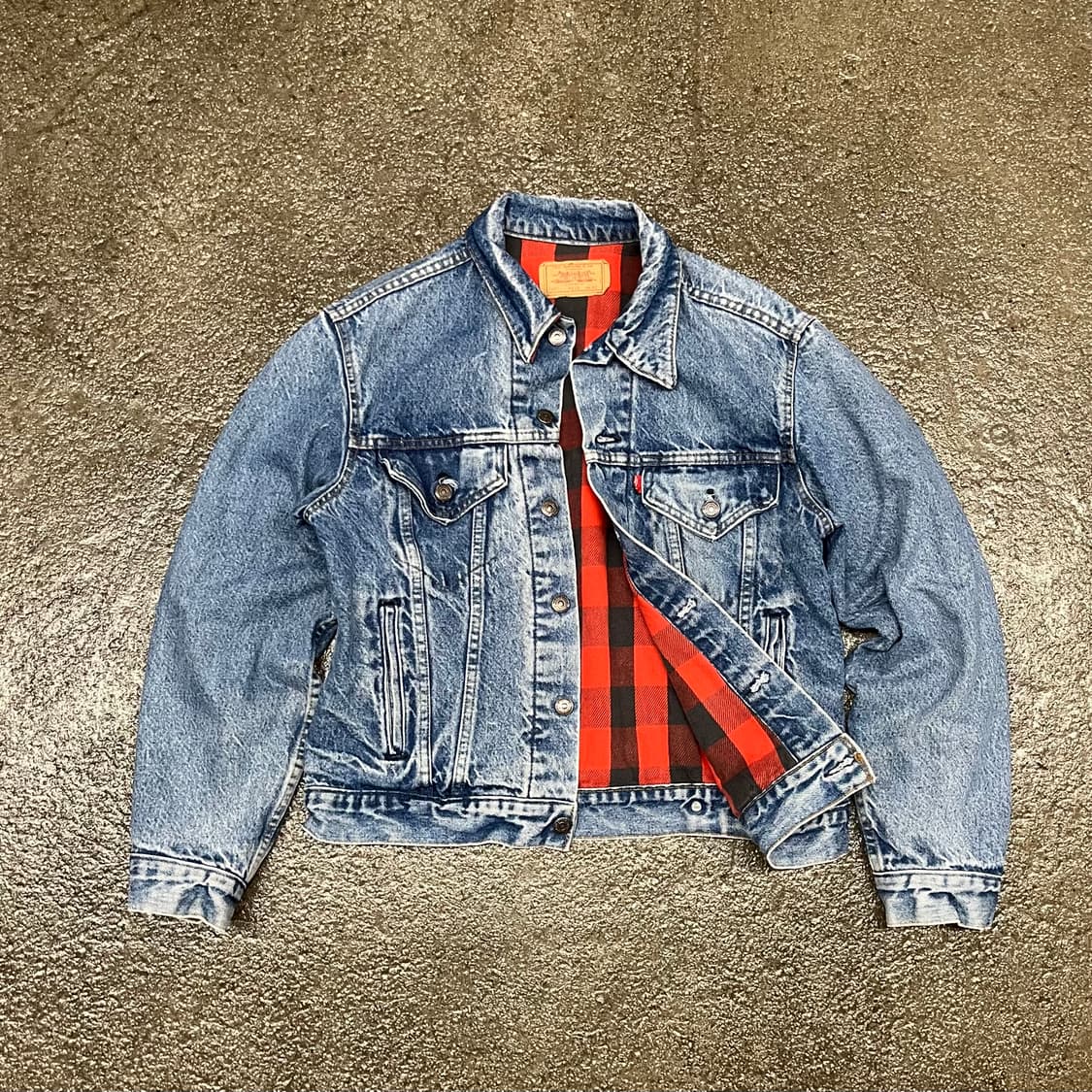 80s USA Levis 데님 트러커 자켓 (100) 상품이미지1