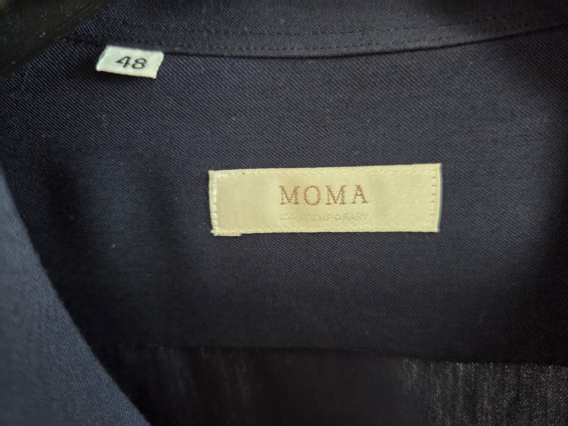 (새제품) 모바디자인 오픈카라 셔츠 48(100~105) 상품이미지2