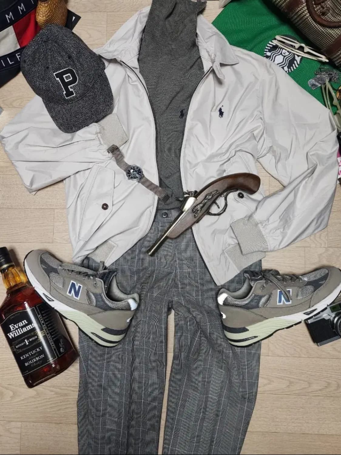 (새상품)POLO RALPH LAUREN 블루종 자켓 윈드 점퍼 상품이미지4