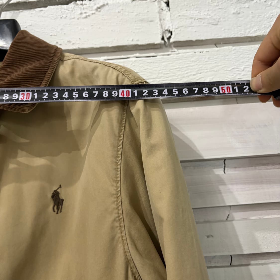 90‘s 폴로 빈티지 카라코듀로이 스윙탑자켓 상품이미지8