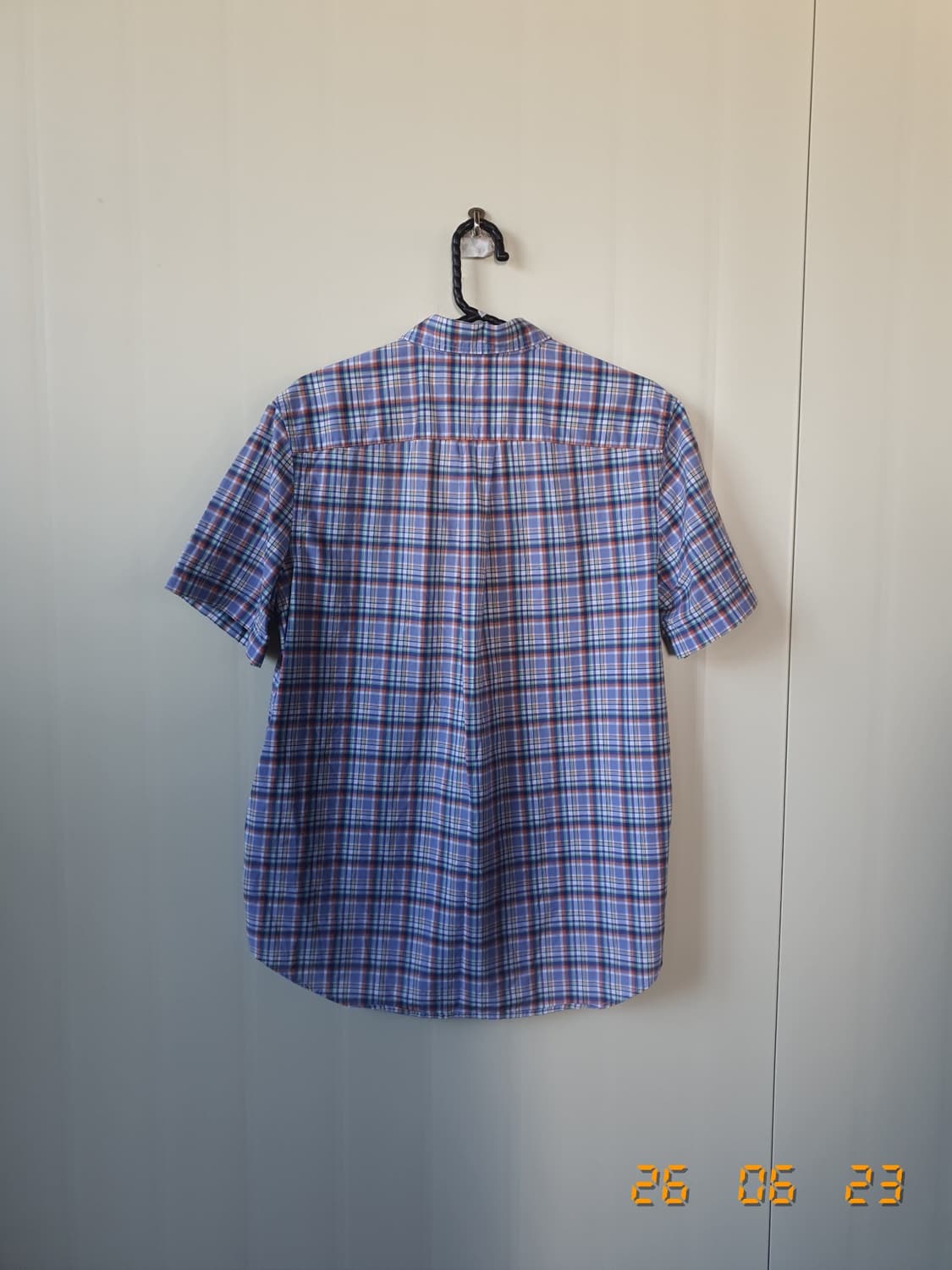 폴로랄프로렌 체크 반팔 셔츠(18~20)XL 상품이미지2