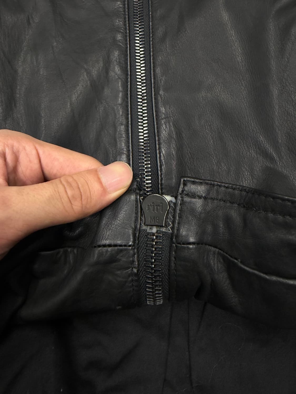 Shellac cow skin fur rider jacket 상품이미지8