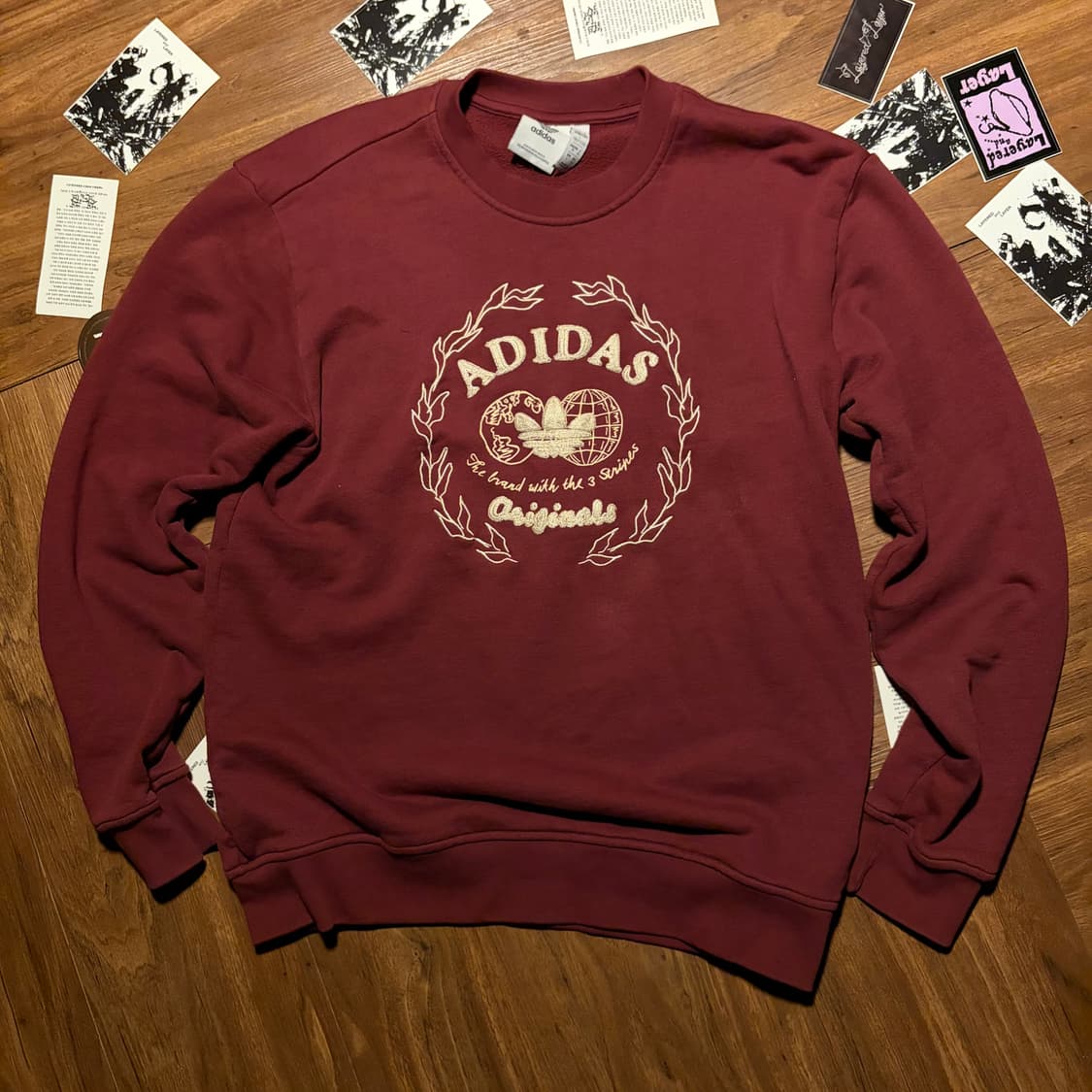 Adidas embroidered logo sweatshirt 상품이미지2