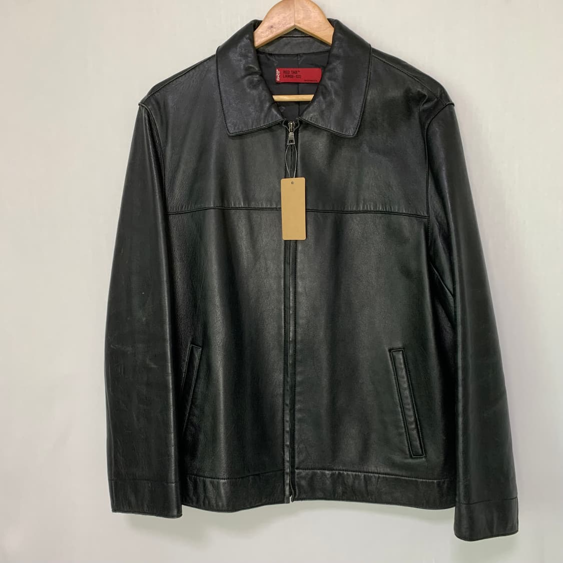 리바이스 레드탭 리얼레더 빈티지 양가죽 자켓 블랙 100 L 상품이미지2