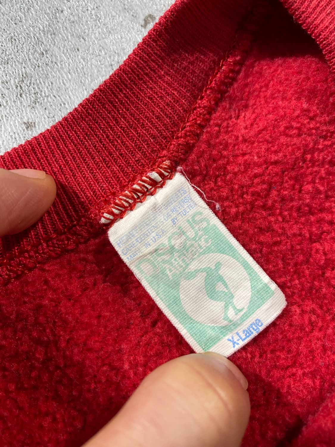 [XL] 80s 디스커스 애슬레틱 CABOT FOOT BALL 스웻셔츠 상품이미지6
