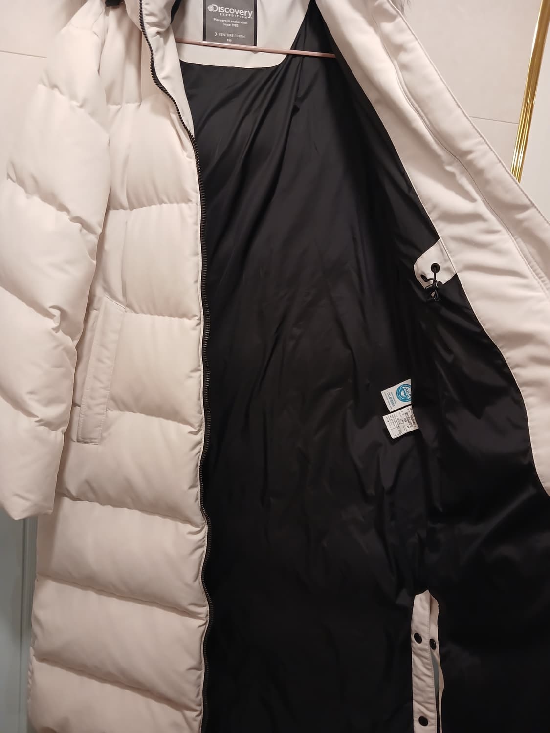 디스커버리 정품 여성 롱패딩 100 사이즈 상품이미지4