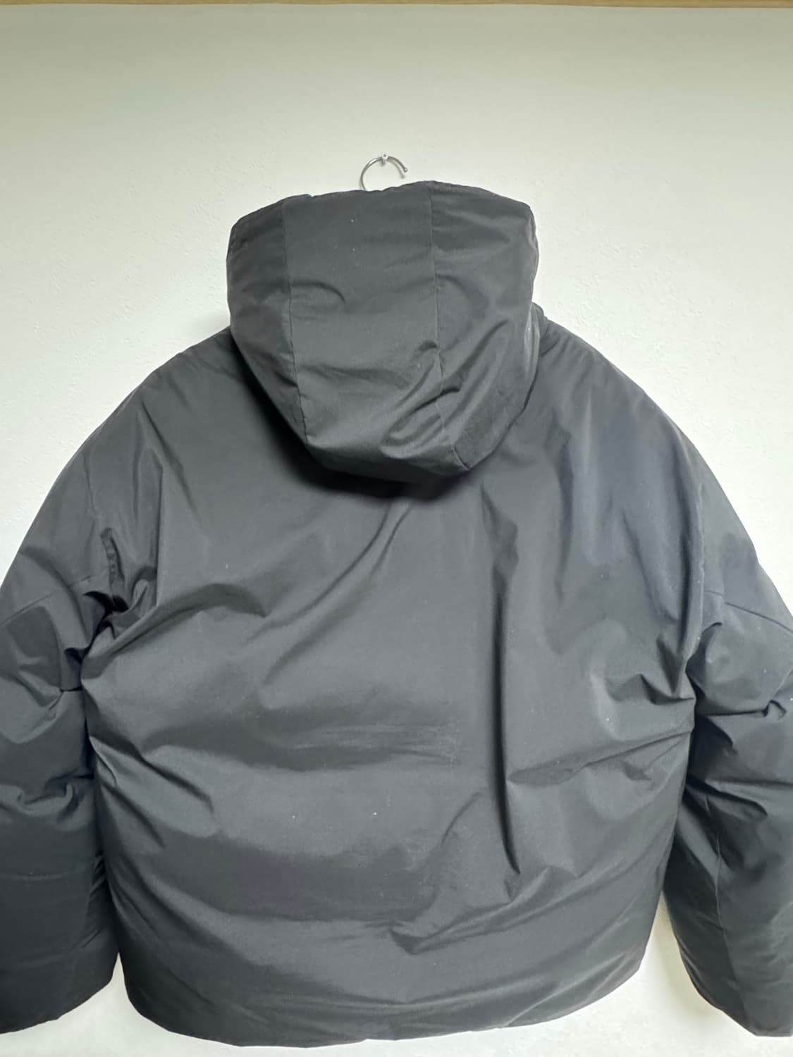 쿠어 워터 리펠런트 구스다운 점퍼 블랙 XL 상품이미지3