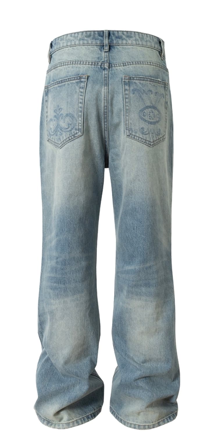 YADCREW AIRCRAFT BUTTON JEANS 상품이미지3