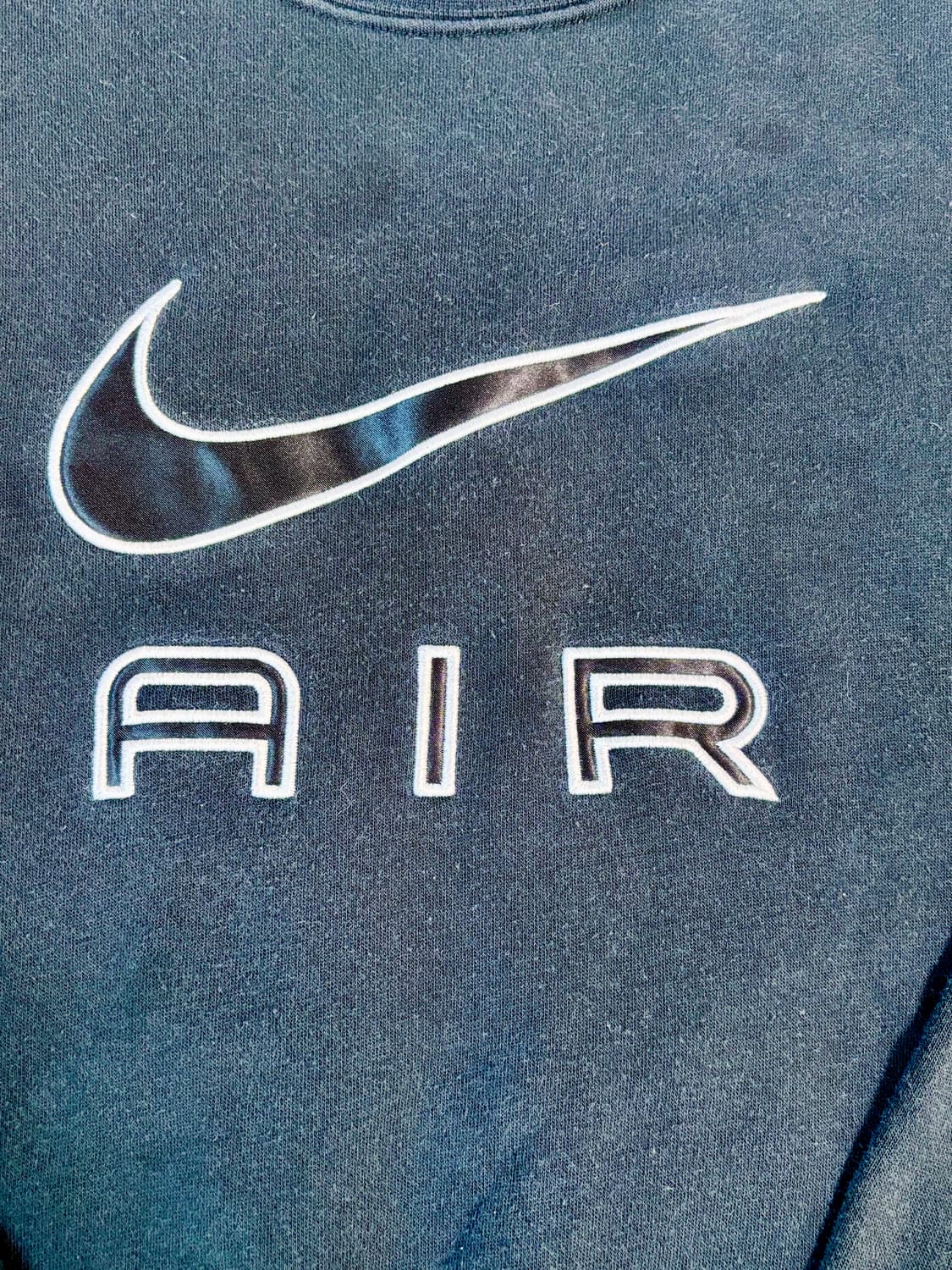빈티지 나이키 Nike AIR 블랙 맨투맨 상품이미지5