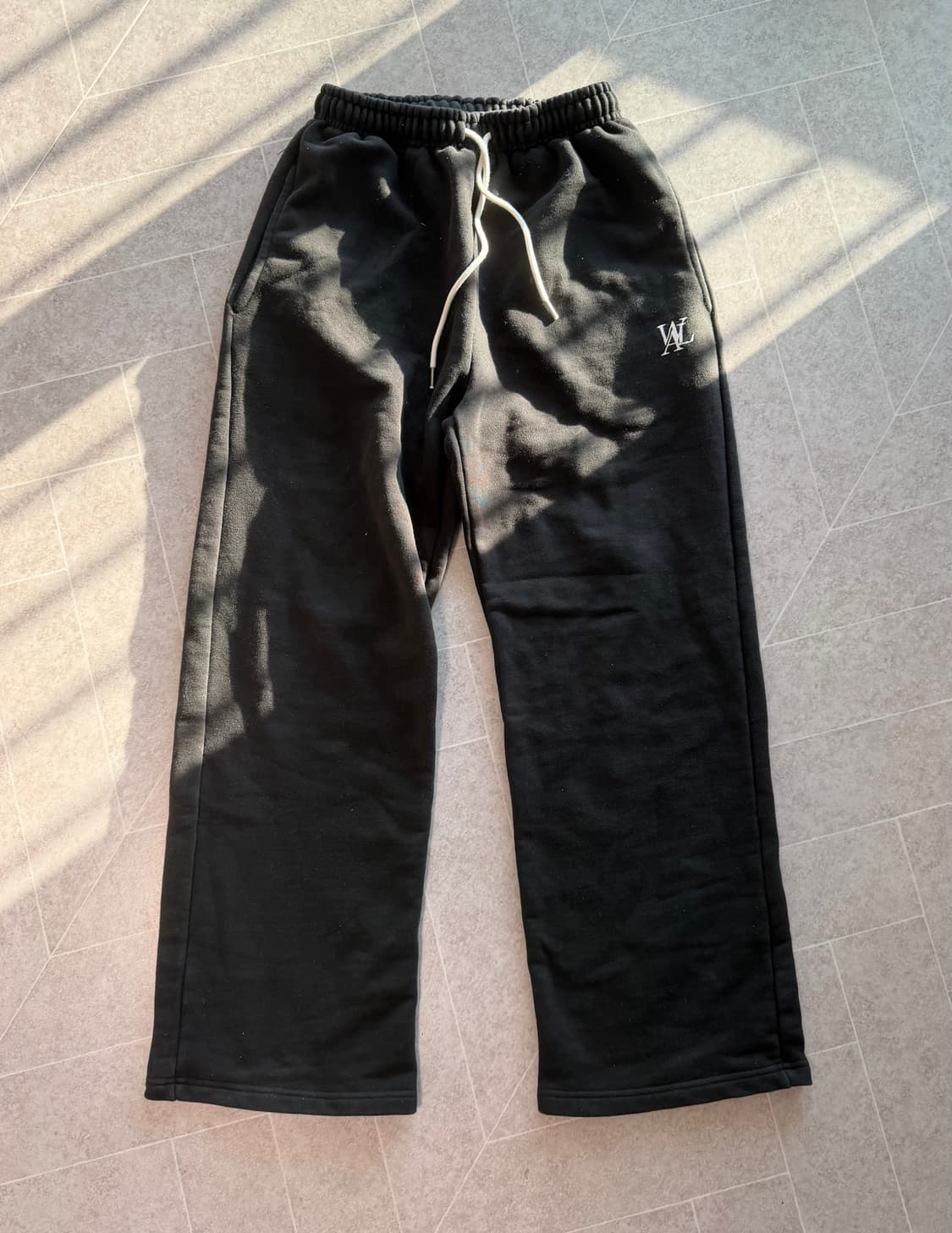 우알롱 시그니처 릴렉스 와이드팬츠 상품이미지1