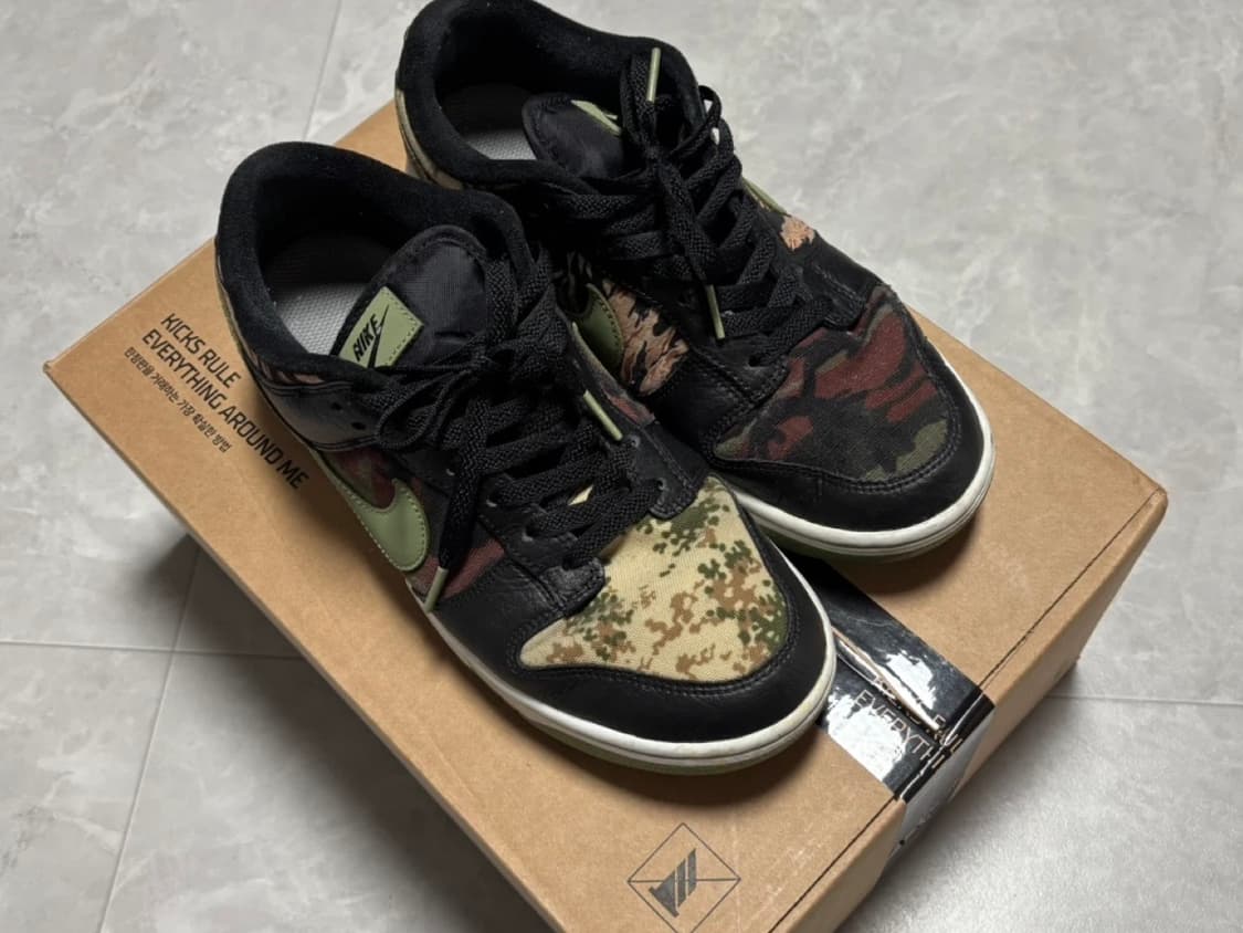 나이키 SE 카모 덩크 로우 265 상품이미지3
