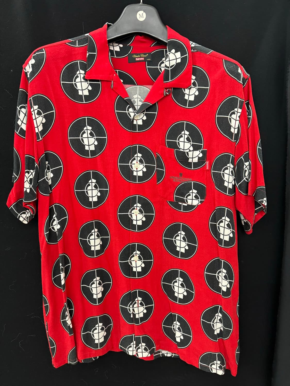 Supreme Undercover Public Enemy shirt 레드 상품이미지1